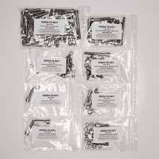 HONDA CB 400 F 1975-1977 full engine stainless allen screw kit CB400 CB400F