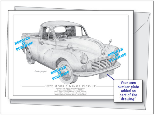 Morris minor pick - morris, pick-up