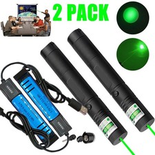 2 Pack Rechargeable Green