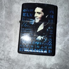 Zippo Lighter Elvis design