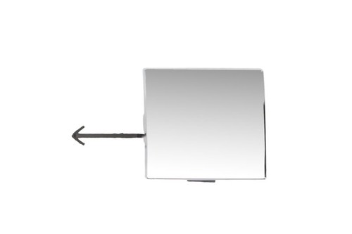 Front towbar cap - (chrome,