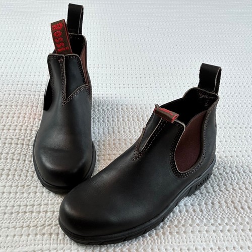 New rossi endura boots claret - new,