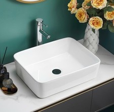 Ceramic Bathroom Sink Cloakroom Basin , Hand Wash Basin , Classic Design Gloss