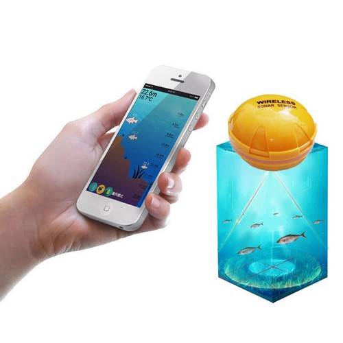 Wireless smart sonar fish - wireless,