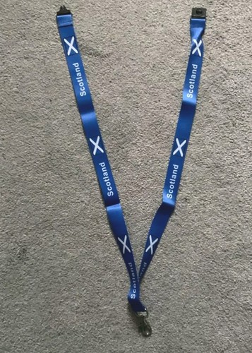 Scotland flag lanyard - ,, blue
