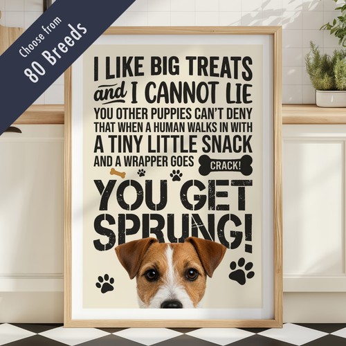 Funny dog treats lyric quote - dog,