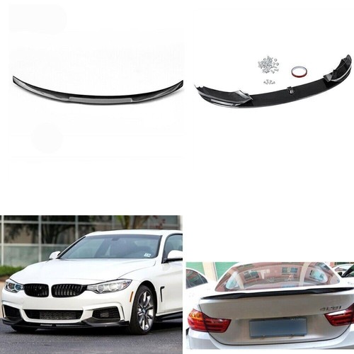 Set front spoiler rear - spoiler, m4