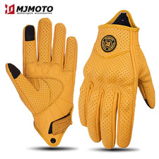 Retro Yellow Leather