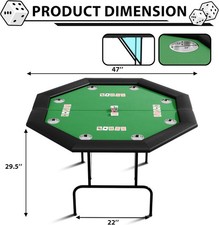 Octagon Poker Table Leisure