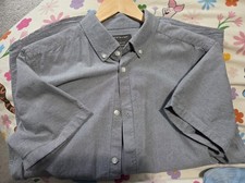 Mens Shirt From Primark. Slim Fit Large.Blue. 100% cotton. Worn/washed Once
