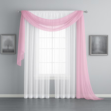 SET NET VOILE CURTAINS and