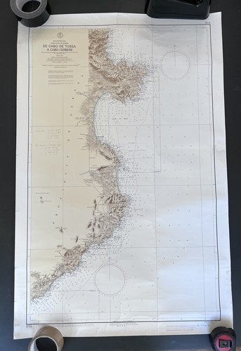 Spanish large nautical sheet