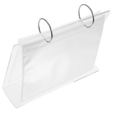  1 Book Clear Photo Frame Desktop Photo Display Holder Desk Photo Album Display