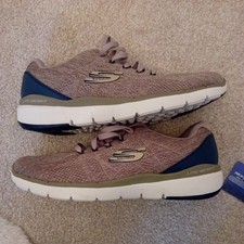 Skechers Women's Trainers Memory Foam Lite- Weight Size 8 Light brown beige  NEW