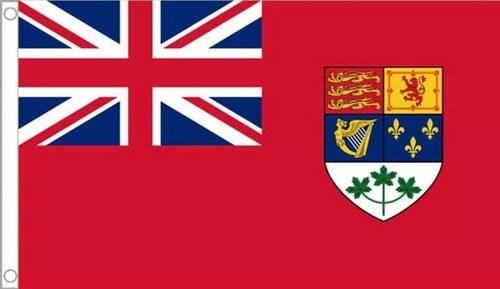 Canada ww2 flag 3 old - flag,