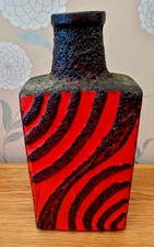 WEST GERMAN ROTH KERAMIK VASE Model 281. 30 x 13 x 9 cm