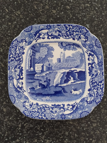 Italian spode blue - &, tea