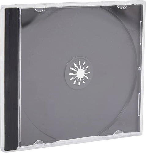 Jewel cases with clear - 10,