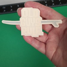 Old Guys Rule Mini Longboard