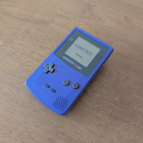 Nintendo game boy color grape - game,