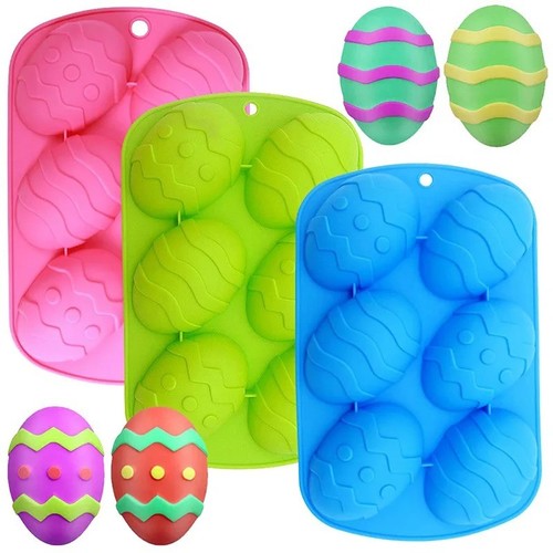 Easter egg molds silicone - easter,