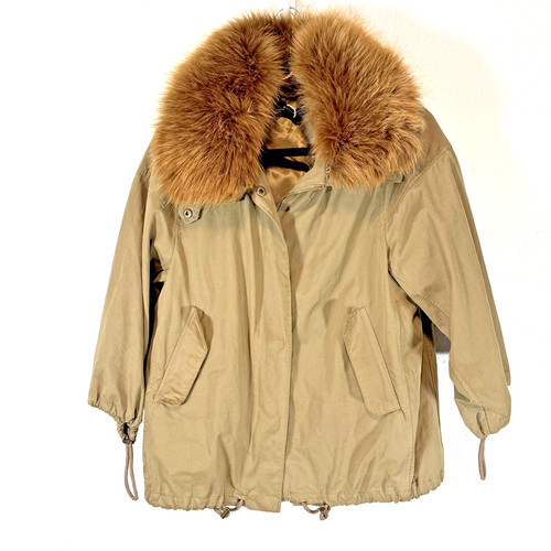 Zara military parka jacket - parka,