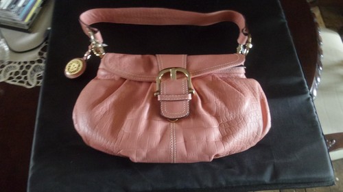 New anne klein leather blush - new,