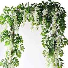 2X Artificial Wisteria Vine Garland Plant Flower Foliage TrailingHome Decor