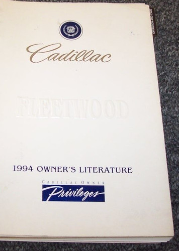 1994 cadillac fleetwood - cadillac,