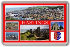 FRIDGE MAGNET - HASTINGS -