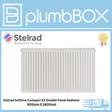 Stelrad Softline Compact K2 Double Panel Radiator 600mm X 1400mm