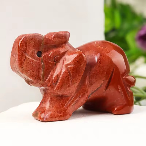 Natural gemstone elephant - natural,
