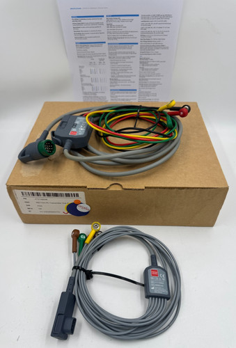 Lead ecg cable lifepak - 12,