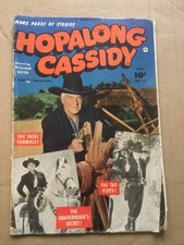 HOPALONG CASSIDY #77 FAIR  FAWCETT COWBOY WESTERN March 1952*