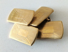 Vintage art deco cufflinks - deco,