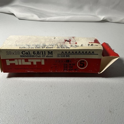 Hilti caliber short - .27,