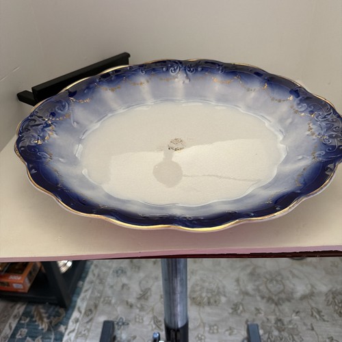 Antique francaise flow - antique, blue