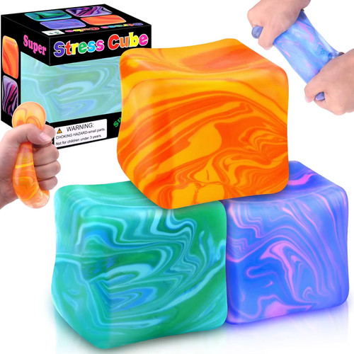Needoh style mini retro - style, marble