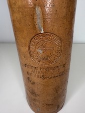 Georg Kreuzberg No 2 Antique German Stoneware Salt Glazed Seltzer Water Bottle