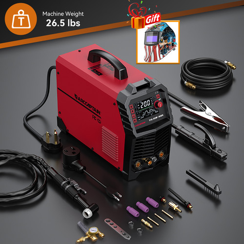 Arccaptain tig welder dc - arccaptain, ac/dc