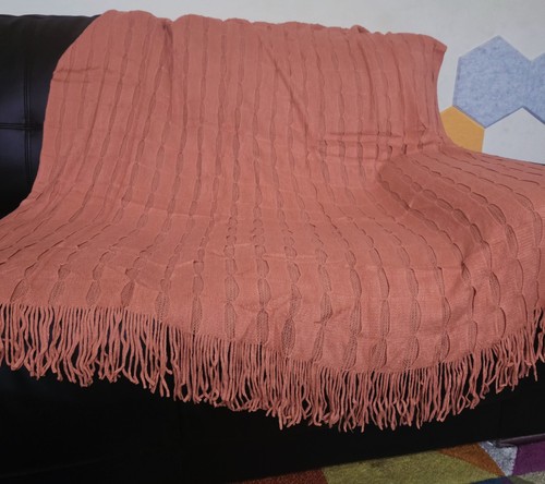 Bundle throw knitted - bundle, of