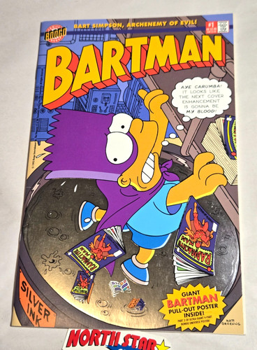 Bartman comic foil 1993 - , (1993