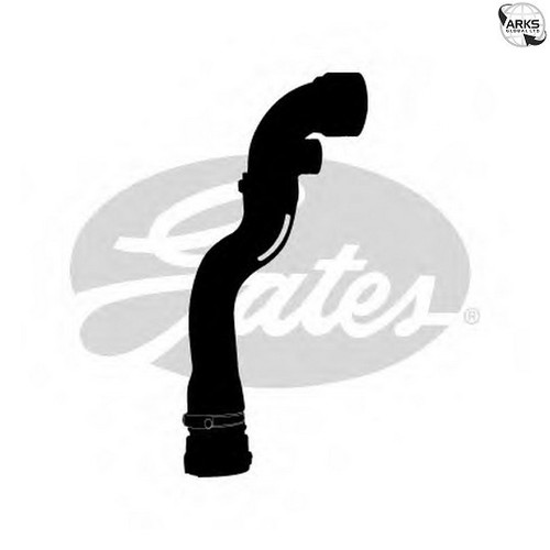 Gates curved radiator hose - radiator,
