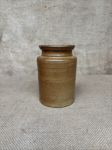 Vintage stoneware jar - jar, /