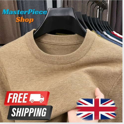 Men wool jumper soft - wool,