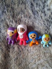 Cbeebies Go Jetters Kyan, Foz, Xuli & Lars Character Toy Figures