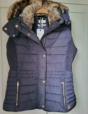 Joules Womens Melford Padded Gilet size 20 - Navy blue BNWT