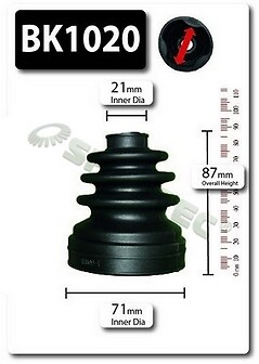 Shaftec front inner boot - front,