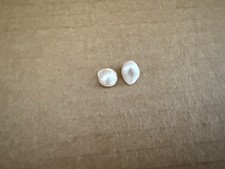 2 Loose Fresh Basra Pearls - Jewelry- Champagne colour