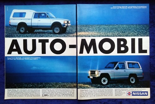 1985 nissan patrol and pick - and,